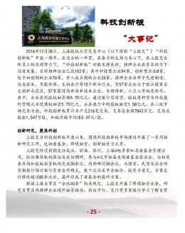 上海股交中心2017.3月號（總第二十一期）科創(chuàng  )板大事記
